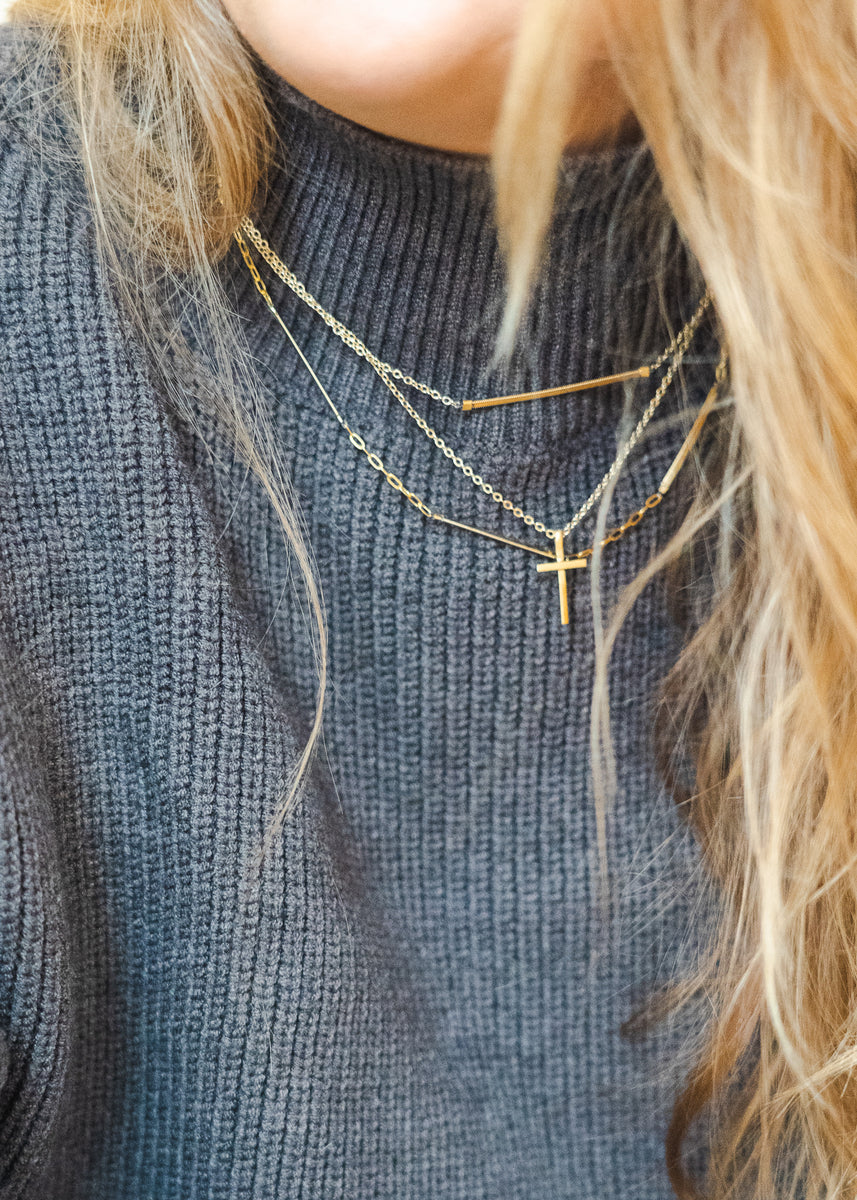 Cross Necklace Strings for Hope