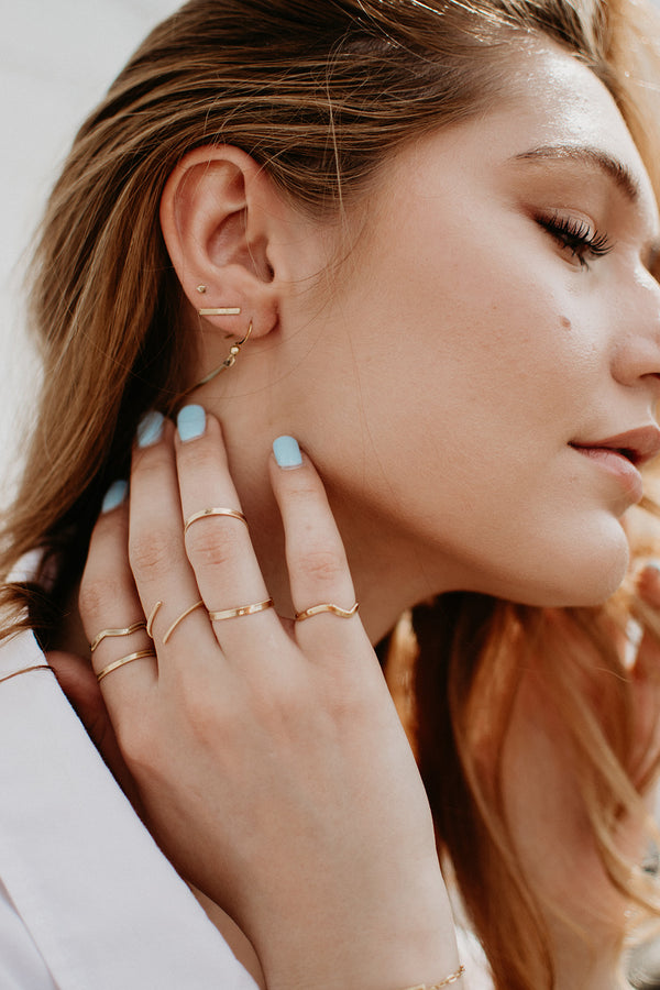 Guitar string jewelry made by women in recovery Strings for Hope